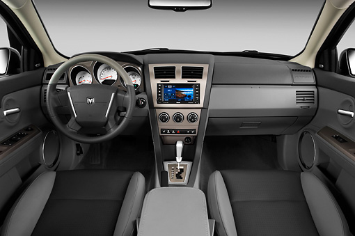 2010 Dodge Avenger R T Silver Interior Detail Studio