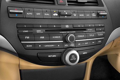 2010 Honda Accord Coupe Gray Interior Detail Studio