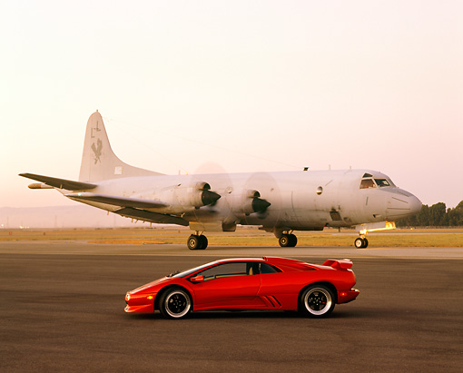 Airplane Lamborghini