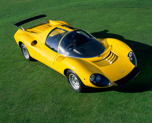 ferrari dino yellow